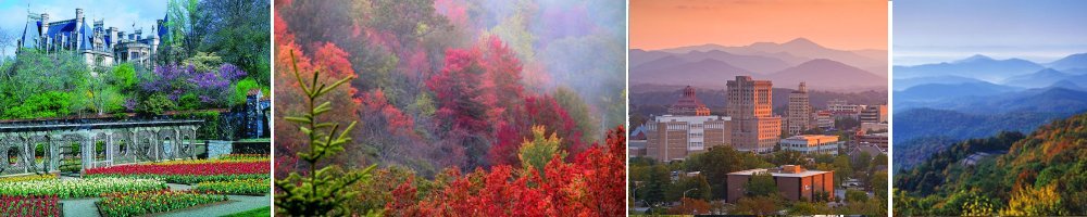 Blue Ridge Mountains, Asheville and Buncombe County, North Carolina