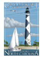 Cape Lookout Lighthouse - Outer Banks, North Carolina