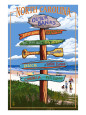 Outer Banks, North Carolina - Sign Destinations