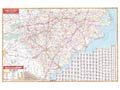 UniversalMAP Wall Map: North & South Carolina
