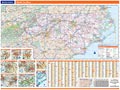 Rand McNally North Carolina State Wall Map