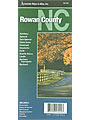 Accurate Maps Folded Map: Rowan County