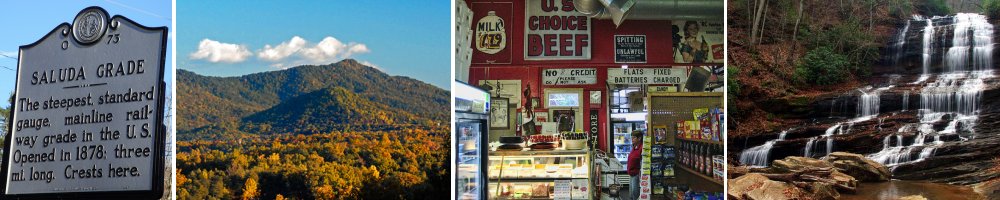 Blue Ridge Mountains, Saluda and Polk County, North Carolina